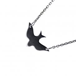 Necklace 925 silver "Swallow