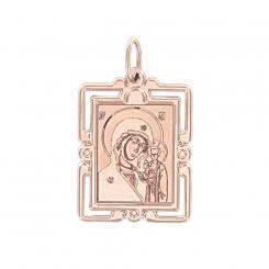 Pendant icon in 585 red gold