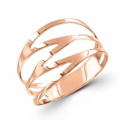 Eleganter Damenring aus 585 Rotgold