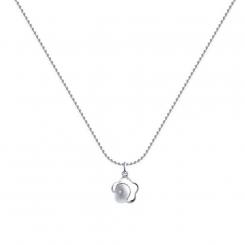 Sokolov necklace in 925 silver with one diamond