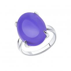 Sokolov ladies' ring in 925 silver with a quartz