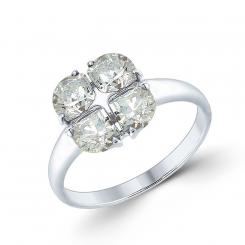 Sokolov Кольцо из серебра 925 пробы со Swarovski Zirconia