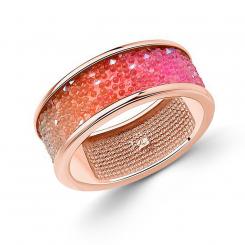 Sokolov ladies' ring gold-plated 925 silver with crystal