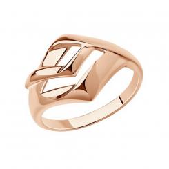 Diamond ladies ring gold plated 925 silver
