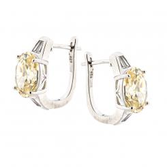 Ohrringe aus 925 Silber mit Zirkonia in