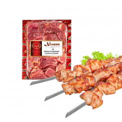 Lackmann pork neck shashlik in seasoning marinade, deep-frozen (1 pack approx. 1,3 kg)