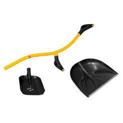 TORNADICA Ergonomic shovel with two interchangeable blades