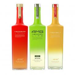 AMG Gift SET Liqueurs: Premium infusions in 3 flavors each 0.7 L