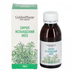 Golden Pharm Icelandic Moss Syrup, 100 ml