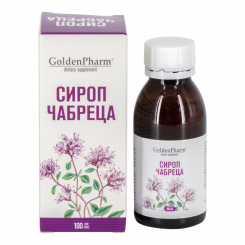 Golden Pharm Thyme Syrup, 100 ml