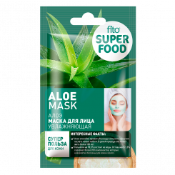 Gesichtsmaske Feuchtigkeitsspendende Aloe Fito Superfood 10 ml Aloe Fito Kosmetik Fito Kosmetik / Superfood Gesichtsmaske Feuchtigkeitsspendende Aloe, 10 ml