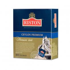 Riston Чай Ceylon Premium - чай цейлонский черный (100 пакетиков)