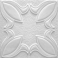Marbet Deckenplatten Irys weiß, 50x50 cm