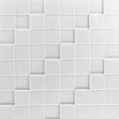 Marbet ceiling tiles Manhattan white, 50x50cm