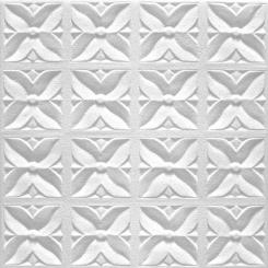 Marbet Потолочные панели Margareta белые, 50x50см