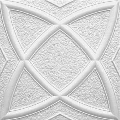 Marbet Deckenplatten Mars weiß, 50x50cm