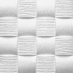 Marbet Deckenplatten Welle2 weiß, 50x50cm