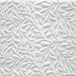 Marbet Deckenplatten Wiosna weiß, 50x50cm, 12 cm Höhe