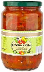 Lidia vegetable ragout with peppers, onions and eggplants, spicy, 680g 
