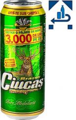 Brasov Romanian beer "Ciucas" (0.5L, 4.6% vol.) + Deposit incl.