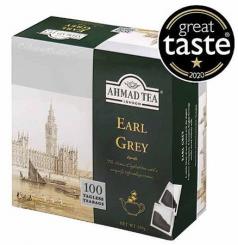 Ahmad Tea Earl Grey, 100St x 2g
