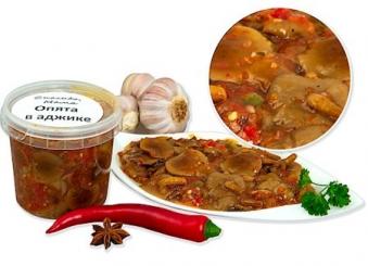 Спасибо Мама Опята в аджике, 350 г