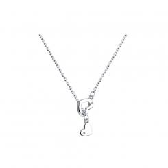 Sokolov 925 silver necklace "Heart pendant