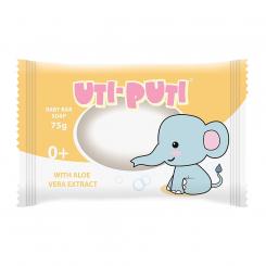 Uti-Puti baby soap elephant, with aloe vera extract, 75 g