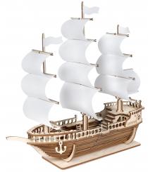 Lemmo 3D Model Kit Wooden Ship "Lamar"