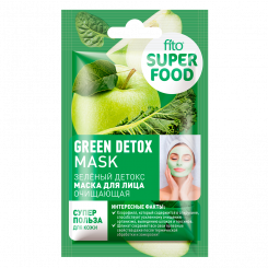 Fito Superfood Face Mask Purifying Green Detoxification, 10 ml