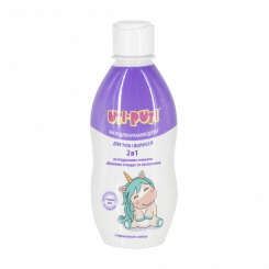 Детский шампунь Ути-Пути  с персиковым маслом для тела и волос 2 в 1 200 мл