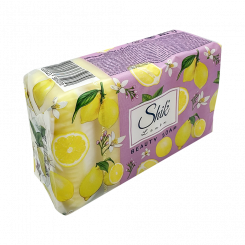 Мыло твердое косметическое Shik 50/50, с ароматом лимона 5 x 70 г