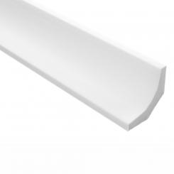 Marbet Stuckleisten E-11 weiß, 35 x 35 mm
