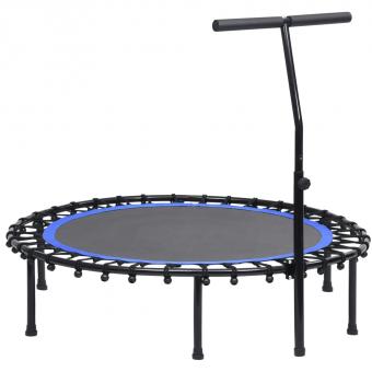 Trampolin Indoor Klappbar Mit Verstellbarem Griff - 200 Kg Tragkraft Für Fitness