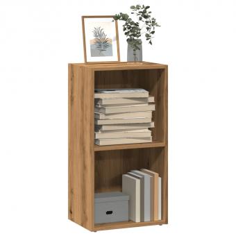 MOBCANT Bücherregal Artisan-Eiche - Schmalregal 40x30x77cm Für Wohnzimmer & Büro