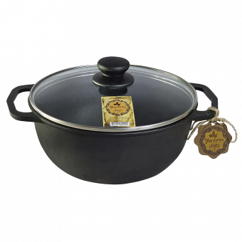 Kochtopf, Transparent, 4 L, Hitzebeständig, Kochtopf, Kochgeschirr, Glas- Kochtopf Mit Deckel Und Holzgriff, Für Herd Für Potpourri, Nudeln, Suppe
