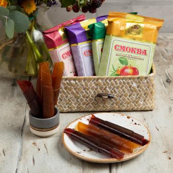 SET Belyov Pastila Smokva 6 Teilig: Fruchtleder in 6 Geschmackssorten