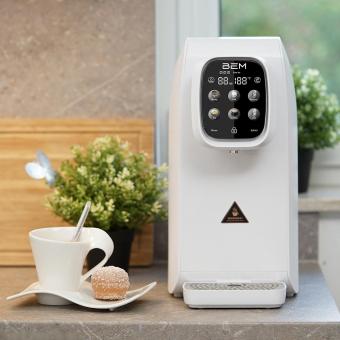 BEM LUNA countertop water filter with reverse osmosis filtration and 3 L water tank