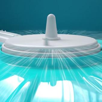 SmartMop Pro – Wassersparendes Trenn-System mit Reinigungsbürste & Drehfunktion