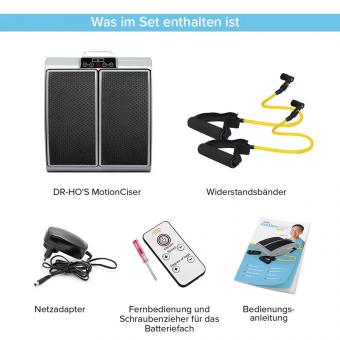 Step-tonus MotionCiser Fußmassagegerät mit Wärmefunktion für passives Training