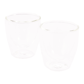 2 x 200 ml Doppelwand-Thermogläser