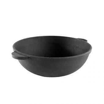 BriZoll serving wok made of high-quality cast iron, Ø 18 cm, H-6 cm