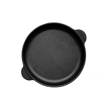 BriZoll serving pan made of high quality cast iron with non-stick coating.