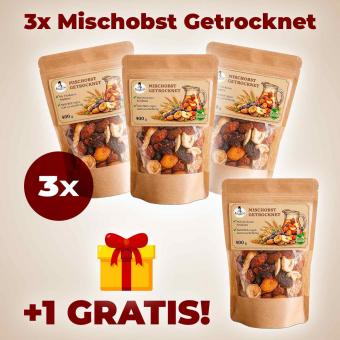 BARIN Grandma's dried fruit compote 3+1 value pack (4x400 g)