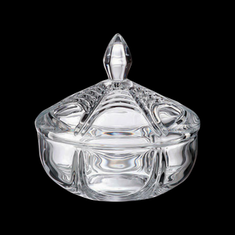 Bohemia Crystal Bonboniere mit Deckel ORION