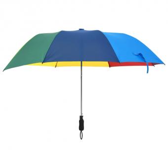 Faltbarer Regenschirm Automatisch Mehrfarbig 124 cm
