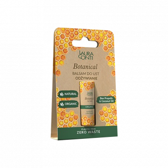 Laura Conti Бальзам для губ - Питательный, с экстрактом прополиса, Laura Conti Botanical, 8,3 г