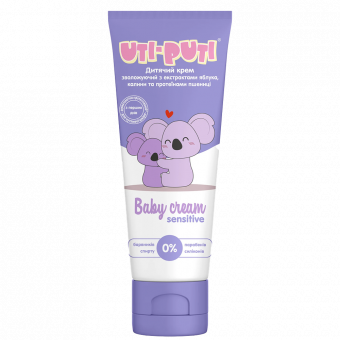 Uti-Puti Baby Feuchtigkeitscreme, mit Extrakten aus Apfel-, Viburnum- und Weizenproteinen, 75 ml