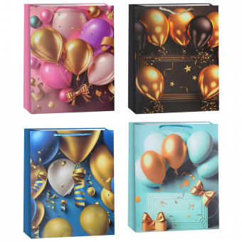 Gift bag set, 12 str. (31x40x12 cm)