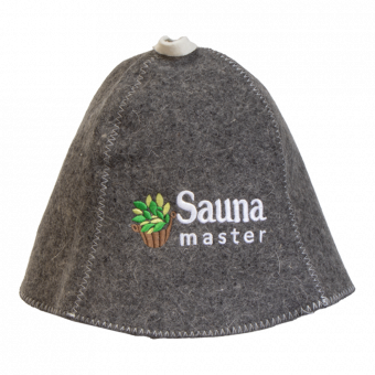 Войлочная шапка "Sauna master" для сауны, 26 см